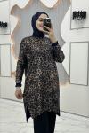 Leo leopar tunik Lacivert